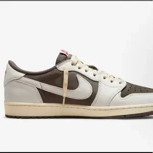 kny24030#149 travisScott×AirJordan 1 Low Jordan 1 Retro Low OG SP Fragment x Travis Scott Men's
